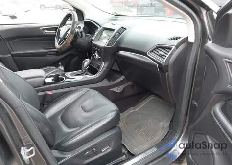 2017 Ford Edge Titanium из США, поврежденный, VIN 2FMPK3K86HBB72262